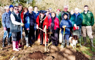 Sodbury In Bloom - Community Orchard Planting