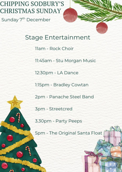 Chipping Sodbury Christmas Sunday